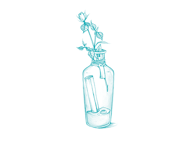 Bottle blue bottle classical digital draw drawing greek illustration mythology object sketch sketching