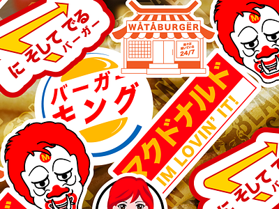 Anime Sticker Pack abstract cartoon graphic design illustration sticker