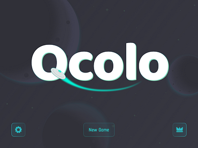 Ocolo - launch screen game ios ipad space game
