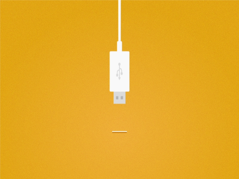 USB struggle animation fun illustration machinery