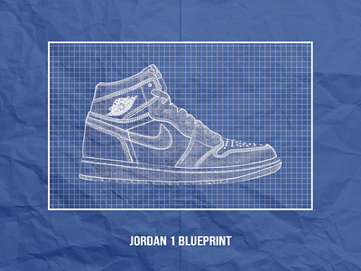 Jordan 1 - Blueprint 1 blueprint jordan nike