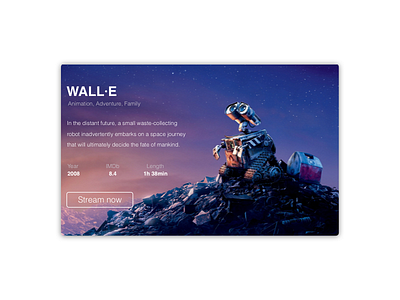 TV App app pixar tv wall e