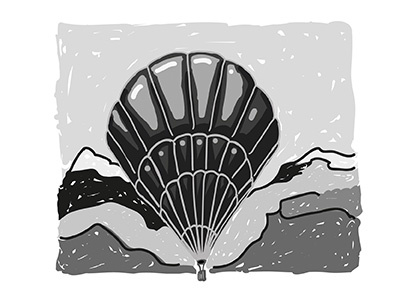 Balloon balloon black challenge daily design illustration illustrator line logo sketch