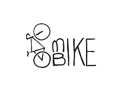 Bike bike black challenge daily design illustration illustrator line logo shop sketch