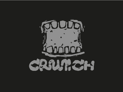 Crunch black challenge crunch daily design illustration illustrator line logo sketch