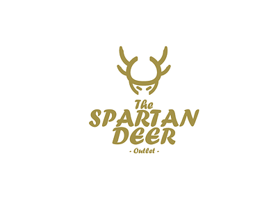 Spartan Deer brand challenge daily hip logo