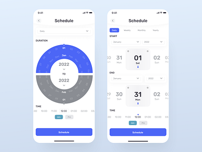 Schedule android app branding design finance icon illustration ios logo ui vector