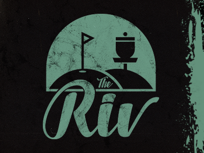 Riverton Golf Course Logo branding design hand lettering icon illustration lettering logo type typography vector
