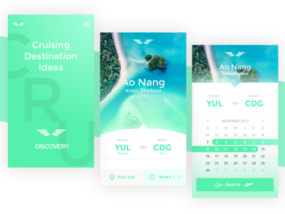 DailyUI - WarmUp! - Flight Search