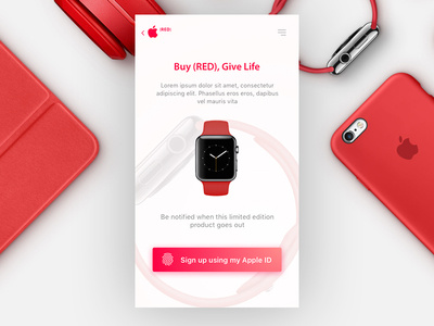 #dailyUI - 001 - Sign up page