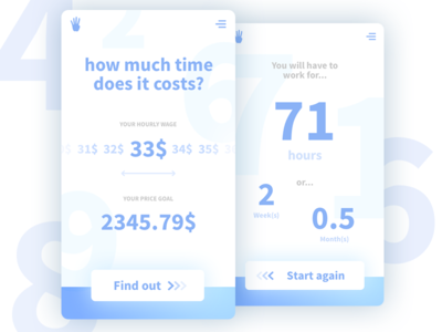 #dailyUI - 004- Calculator