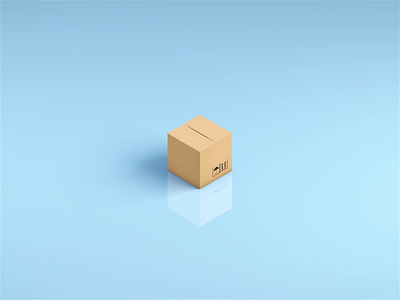 box packing 📦 3d animation cinema 4d cycle