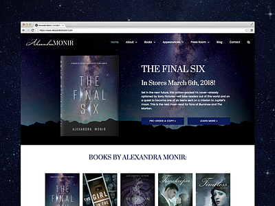 Alexandra Monir (YA Author Website)