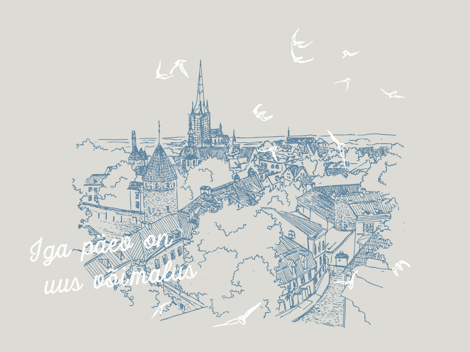 Estonia Illustration By Morihiro Abe On Dribbble   Estonia 4x 