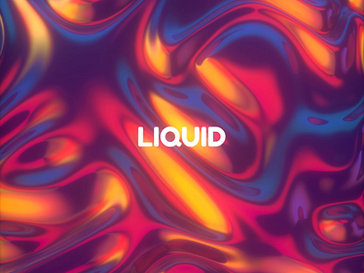 Iridescent Liquids abstract animation cinema4d design experiment illustration loop