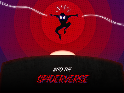 A Tribute - Into the Spiderverse design graphic illustration movie spiderman vector