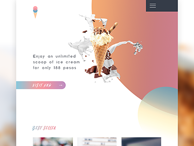 Ice Cream Website website