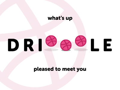 Hello Dribbble animation debut dribbble first hello invite shot