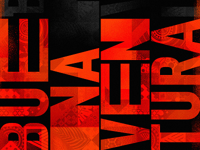 Buenaventura design graphic design illustration poster type typography vector