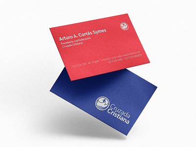 Branding Cruzada Cristiana branding branding design business card design graphic design logo logotipo stationary stationary design typography