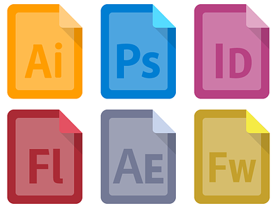 Adobe CS Icons - Draft