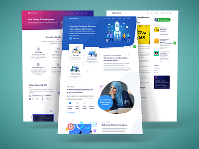 Complete Website Design for Melopixel design web design webdesign website website concept website design wordpress design
