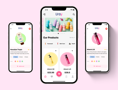 eCommerce iOS App UI mobile