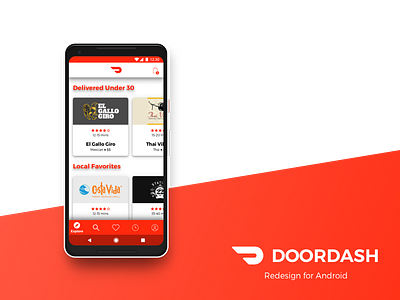 DoorDash Redesign