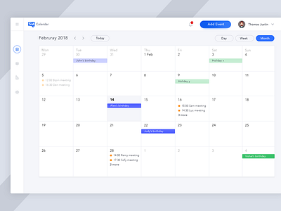 Calendar UI