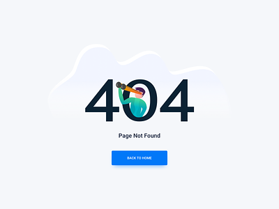 404 Error Page colors concept design illustration sketch ui ux vector