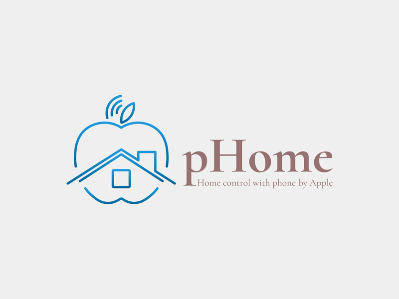 Logo animation "pHome" after effects animated gif animation brand branding connected home design designer graphic design graphic designer identity illustrator logo logotype mobile app ui uidesign vector webdesign webdesigner