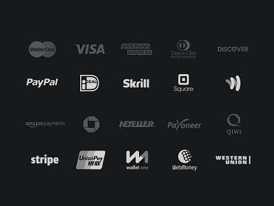 Payment Gateway Icons