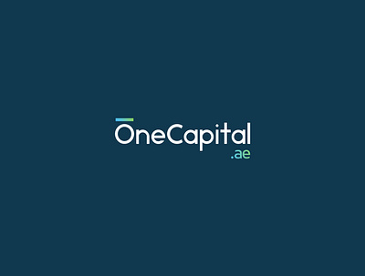 One Capital brand mark branding design logo minimalist