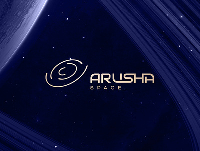 Arusha Space brand mark branding logo minimalist spacex