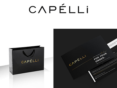 CAPELLI brand brand mark branding design graphic design illustration logo minimalist
