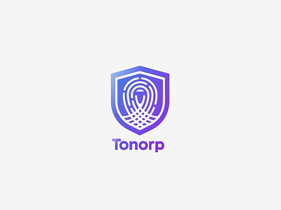 Tonorp logo design biometric brand mark icon madeinnigeria minimal modern symbol