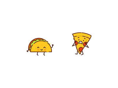 Taco and Pizza