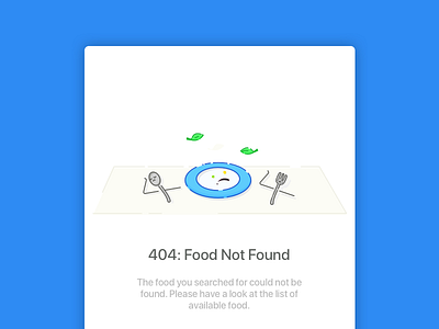 404 - Food not found