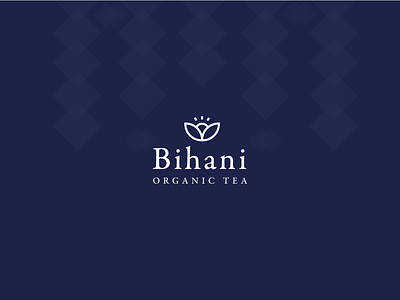 Logo design for Tea brand bihani flat illustration line logo minimal nepal sun tea vector web
