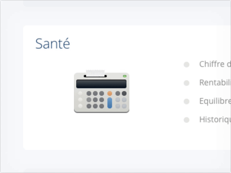 Company's health fintech framer sketch