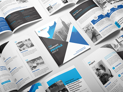 Company Profile abstract abstract brochure agency agency brochure bifold bifold brochure book booklet brochure design brochure template business business brochure company template