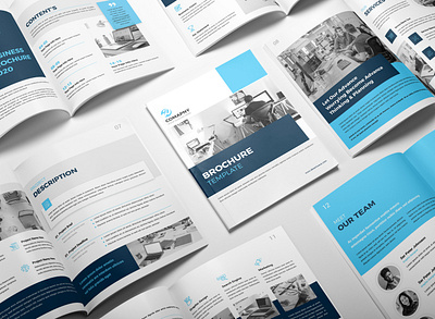 Brochure Template agency brochure bifold brochure book booklet brochure design brochure template business business brochure company company profile corporate corporate brochure design template