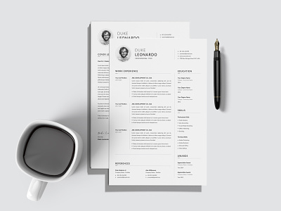 Resume/CV design resume template