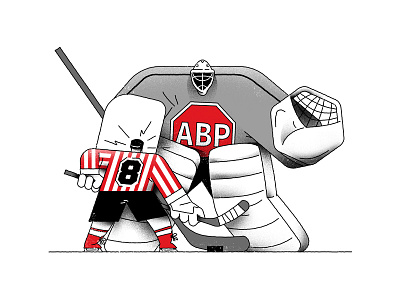 ABP Hokey design drawing flat hokey icehockey illustration match vector