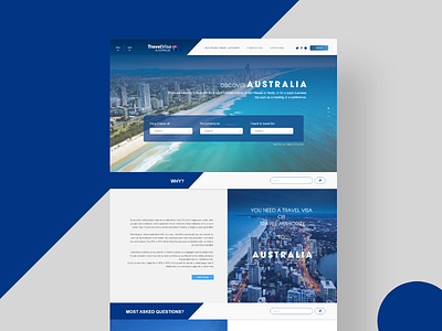 UI Case Study: Travel Visa Australia redesign