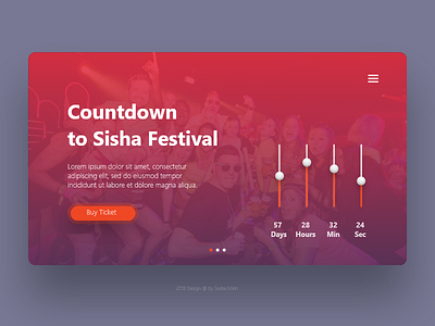 Countdown Festival Page