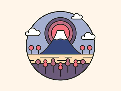 Mt Fuji Badge