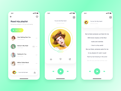 Music App UI