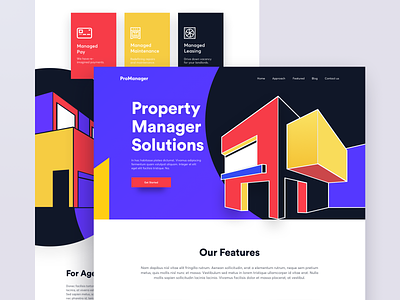 Property Manager - Landing Page