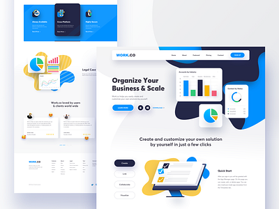 Work.co Landing page